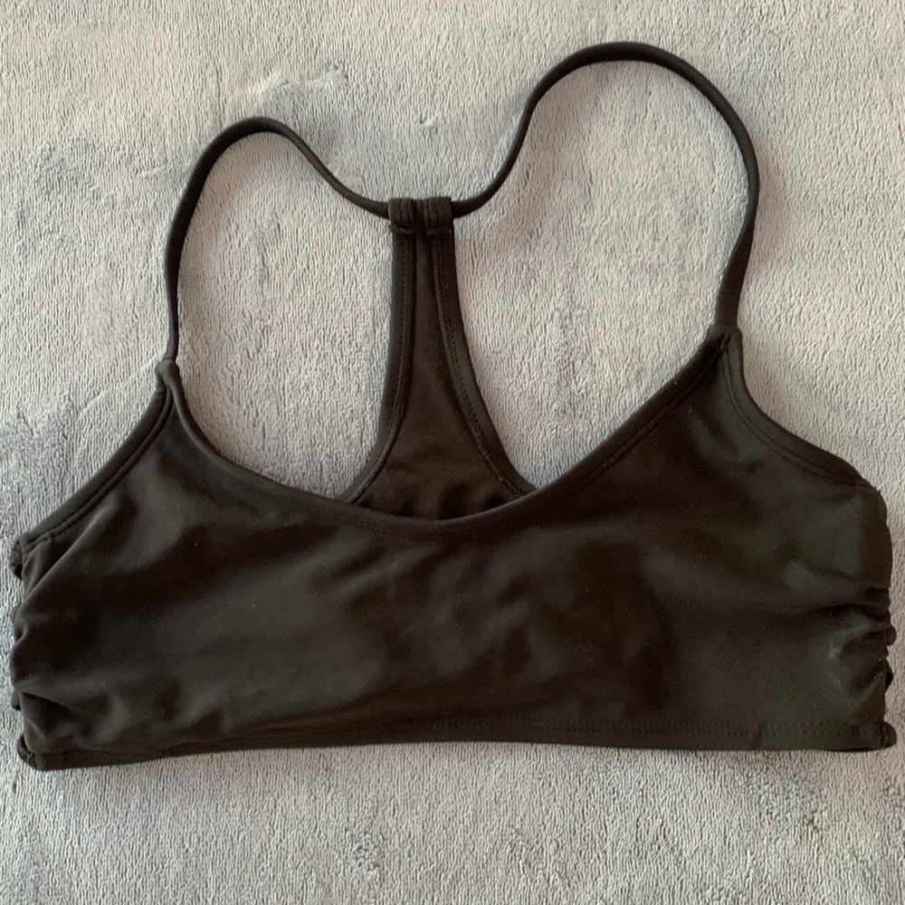 Black Bikini top in womans size S